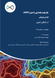 جلد گزارش پژوهشی چهارچوب پایداری راستین اثر اشکان تشویر